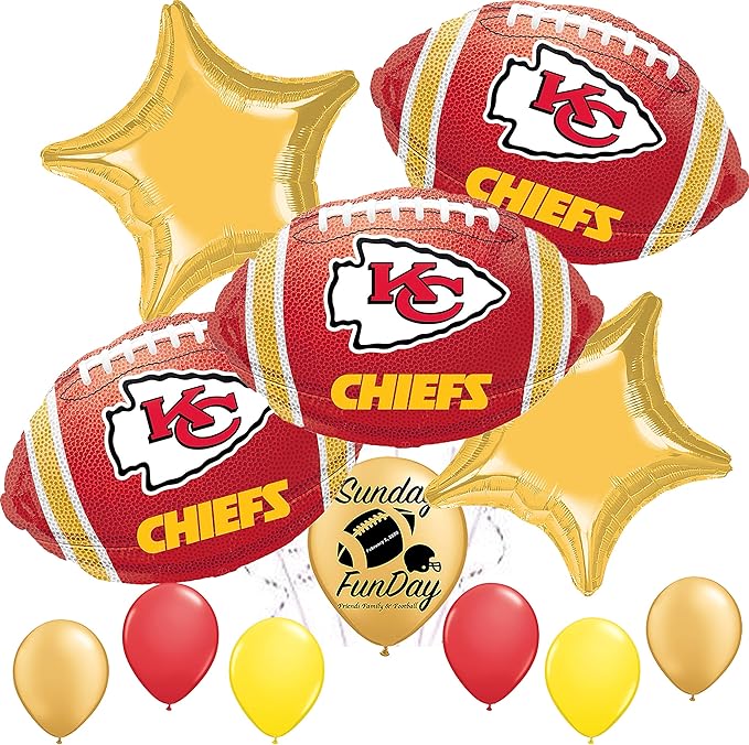 Kansas City Chiefs Party Supplies Balloon