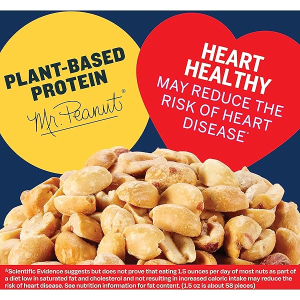 PLANTERS PEANUTS, DRY ROASTED PEANUTS, LIGHTLY SALTED SNACK MIX, SNACKS FOR ADULTS – 16 OZ. JARS, PACK OF 12 PLANTERS NUTS