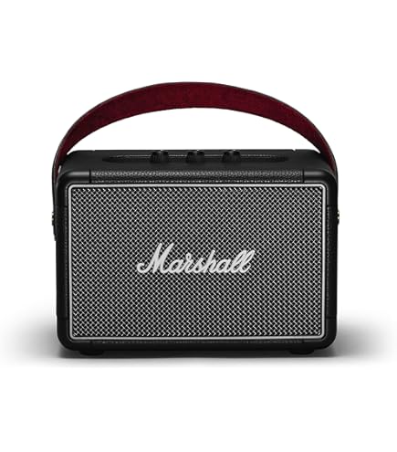 Amazon.com: Marshall Kilburn II Portable Bluetooth Speaker, Black