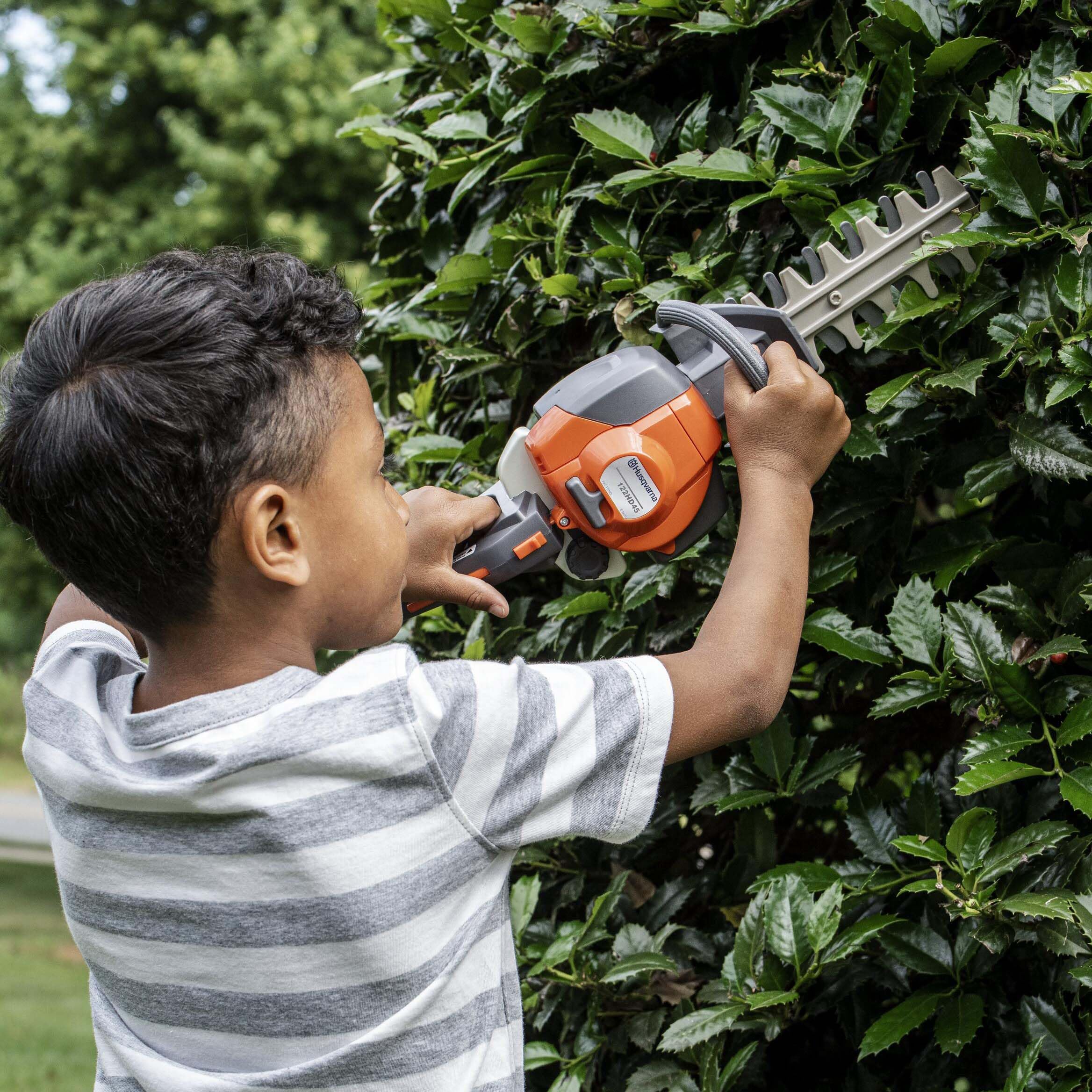 Husqvarna 585729105 122HD45 Toy Hedge Trimmer, Grey/Orange