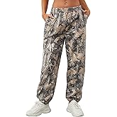 Eutten Women's Baggy Fleece Sweatpants Casual High Waisted Joggers Pants Fitted Sweat Pants with Pockets