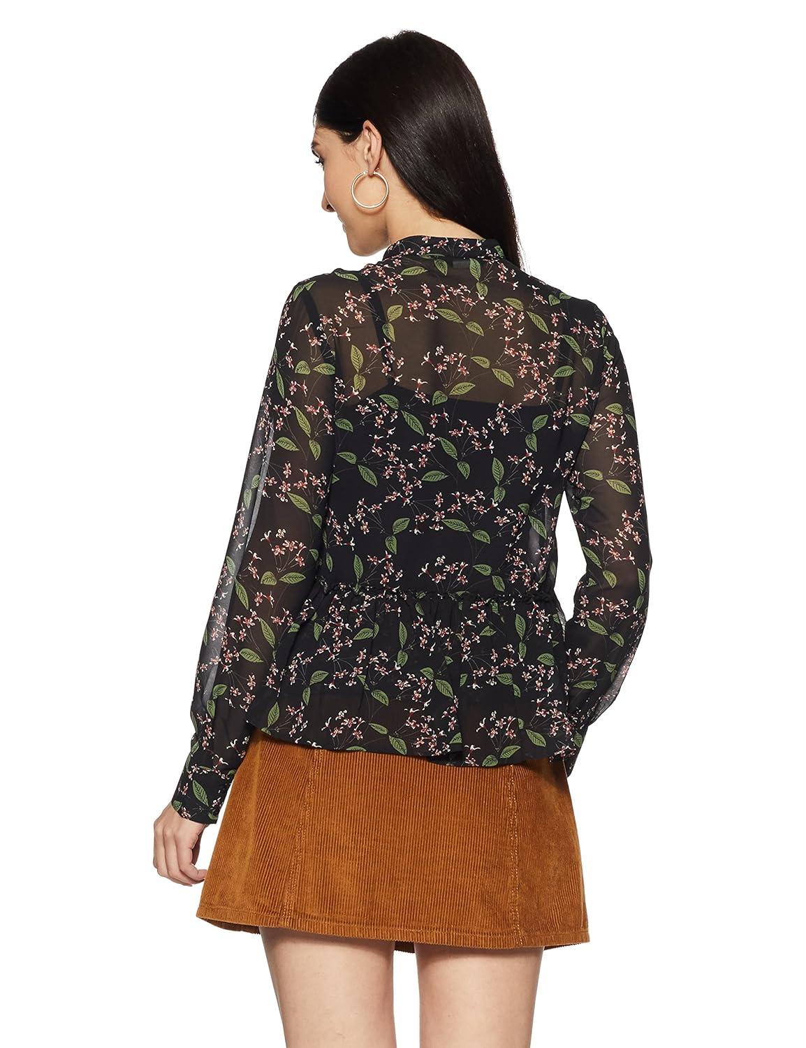 van heusen women's plain regular fit shirt