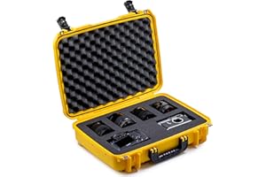 Seahorse 710 Heavy Duty Protective Dry Box Case with Accuform Foam - TSA Approved/Mil Spec / IP67 Waterproof/USA Made for Cameras, Firearms, Camping, Laptops, Consoles, VR
