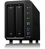 Synology DS718+ NAS Disk Station, Diskless, 2-bay, 2GB DDR3L