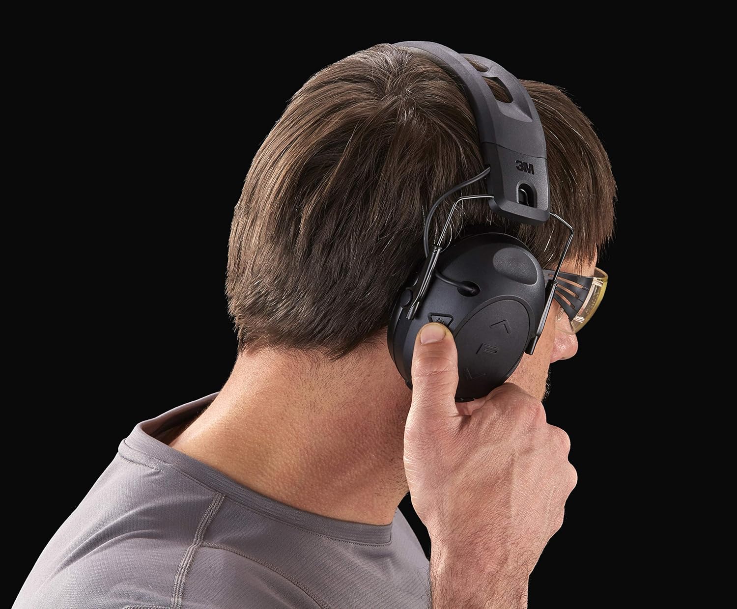 Peltor Sport Tactical 300 Smart Electronic Hearing Protector, Ear Protection, NRR 24 dB, Ideal for the Range, Shooting and Hunting, TAC300-OTH: Home Improvement