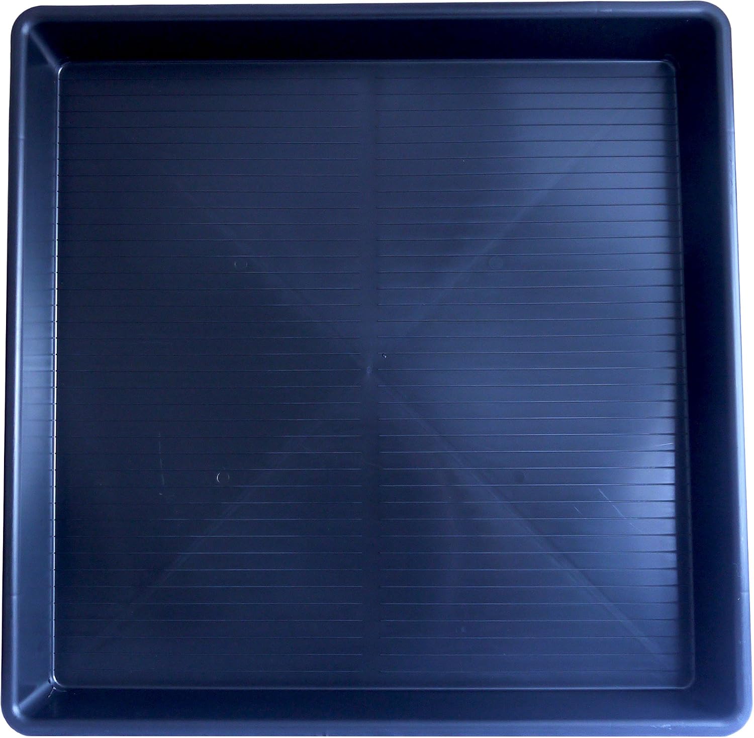 Britten & James 100 x 100cm Large Square Tray Black. Use in the garden, greenhouse, for hydroponics oil drain tray - Image 4
