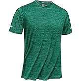 TACVASEN Mens Workout Shirts Short Sleeve Athletic Dry Fit Tshirts Shirts Running Gym Crewneck T-Shirts