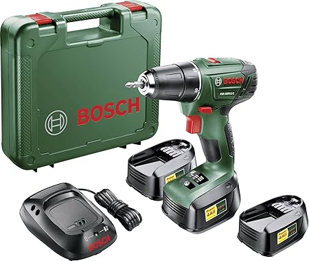 Bosch Psr 1800 Li 2 Green Pistol Drill Cordless Perforacion