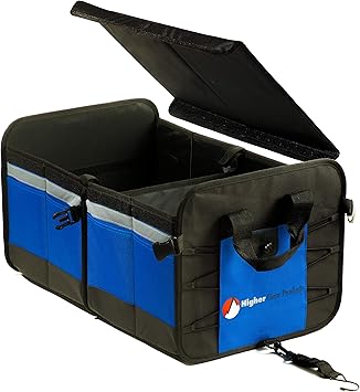 Car Organizer 22 x 14 x 12 inch tote with folding hard bottom