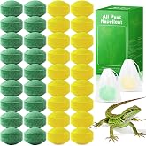 36 Pack Natural Lizard Repellent for Yard, Peppermint Lizard Repellent | for Outdoor Garden Attic Garage House | Long-Lasting Protection | Safe for Dogs and Children