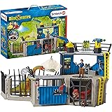 SCHLEICH Toy Dinosaur Research Station 33-Piece Playset for Kids Ages 4-12