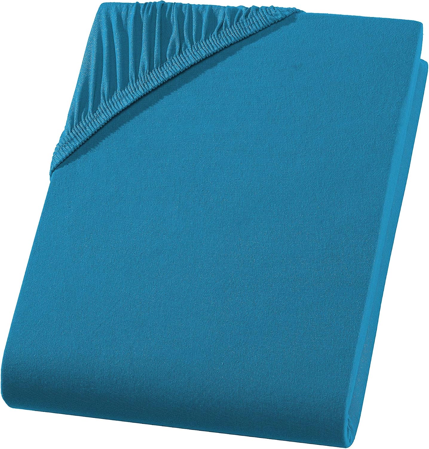 Produktbild von Schiesser Edeljersey Spannbettlaken Jessi | 100% Gekämmte Baumwolle Aus Nachhaltiger Produktion | Für Matratzen 90x200cm Bis 100x200cm | Matratzenhöhe Bis 22cm |Creme