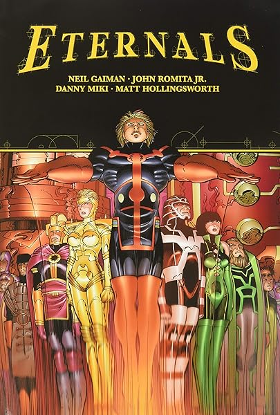 Eternals By Neil Gaiman John Romita Jr Romita John Gaiman Neil 9781302925185 Amazon Com Books