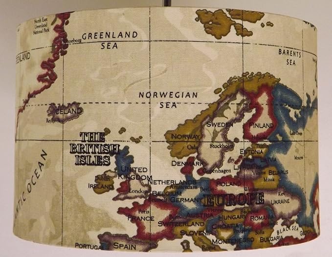 prestigiosa mapamundi antiguo pantalla