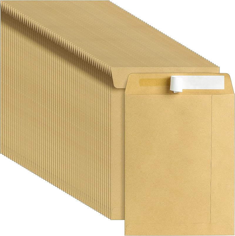 Uncle Paul C5 229x162mm 100gsm Brown Self Seal Envelopes Pack of 100