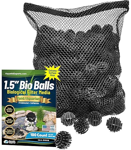 CNZ BB150 1.25 Inch Bio-Balls Filter Media For Fish Pond Waterfall...