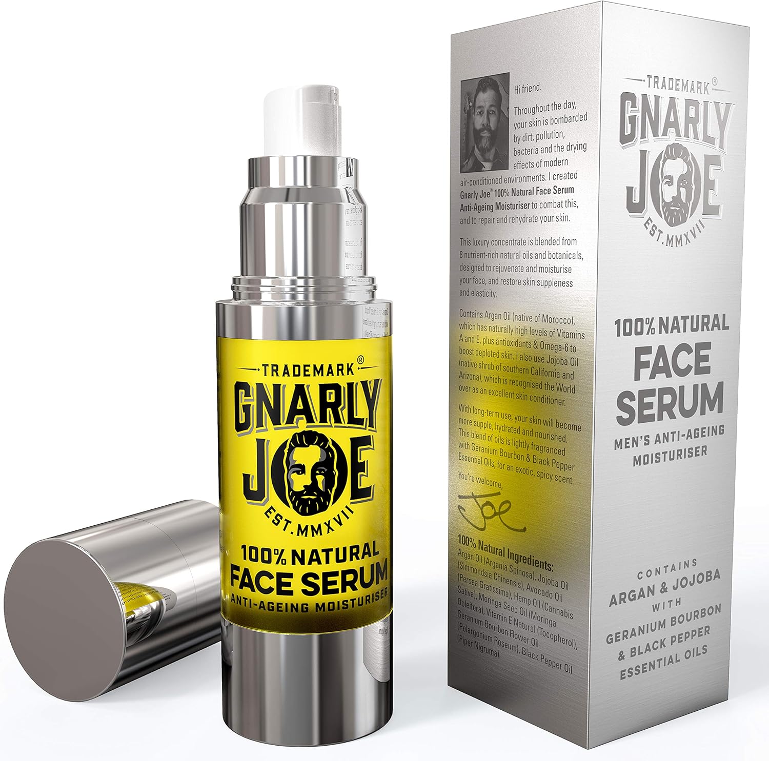 men's serum face