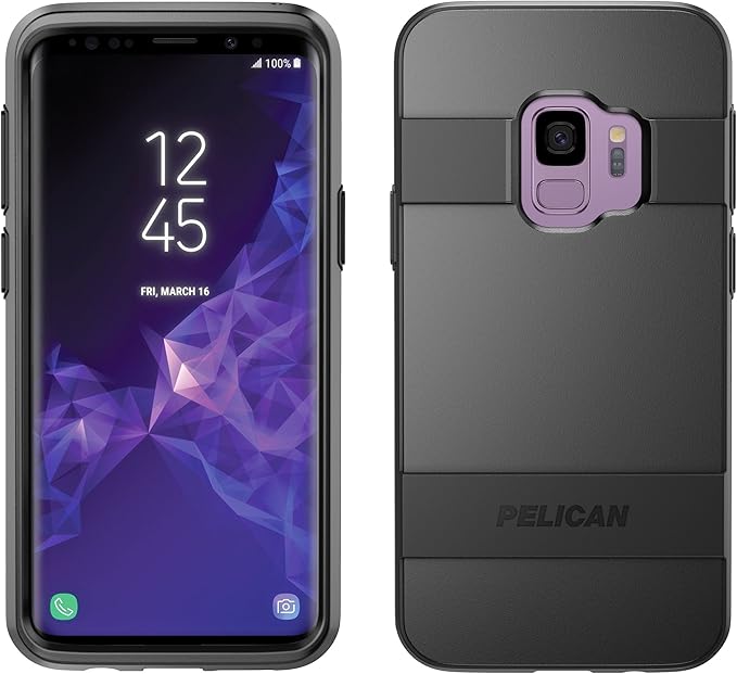 Pelican Samsung Galaxy S9 Case Voyager Case For Samsung Galaxy S9 Black Black Amazon Co Uk Electronics