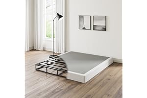 EZBeds King Box-Spring, 7 inch Metal Box Spring King, Mattress Foundation King Size Box Spring with Fabric Cover, Easy Assembly, Noise Free, Non Slip