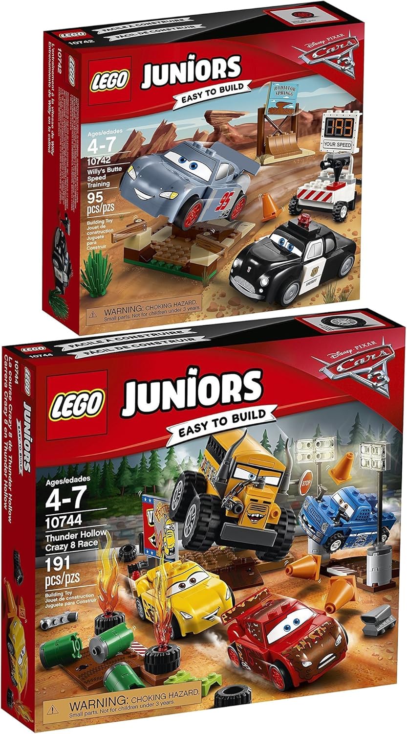 lego junior cars thunder hollow