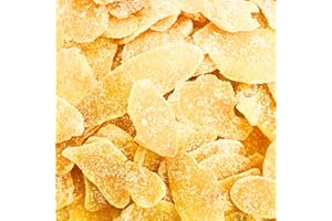 ANNA AND SARAH Organic Crystallized Ginger Slices Kosher Non GMO Sweet and Spicy in Resealable Bag (1 lb)