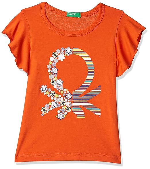 Baby Girls Plain Regular fit T-Shirt