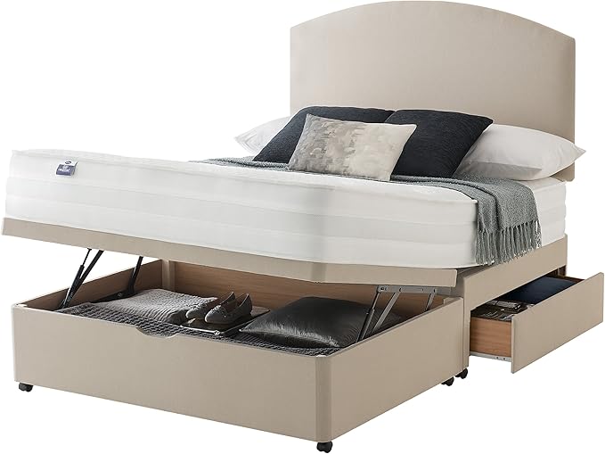 Silentnight Stratus 1000 Pocket 2 Drawer Ottoman Divan Bed Small