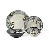 Pfaltzgraff Rustic Leaves 16-Piece Stoneware