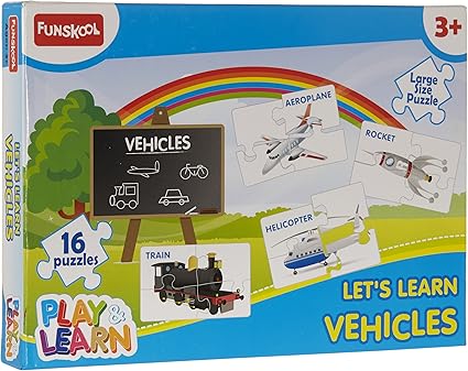 Funskool Vehicles Puzzles