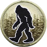 ETDesign #E05185 Bigfoot Sasquatch Embroidery Applique Patch-3" by3