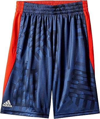 boys navy adidas shorts