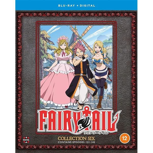 Amazon.com: Fairy Tail: Part 2 (Blu-ray/DVD Combo) : Cherami Leigh