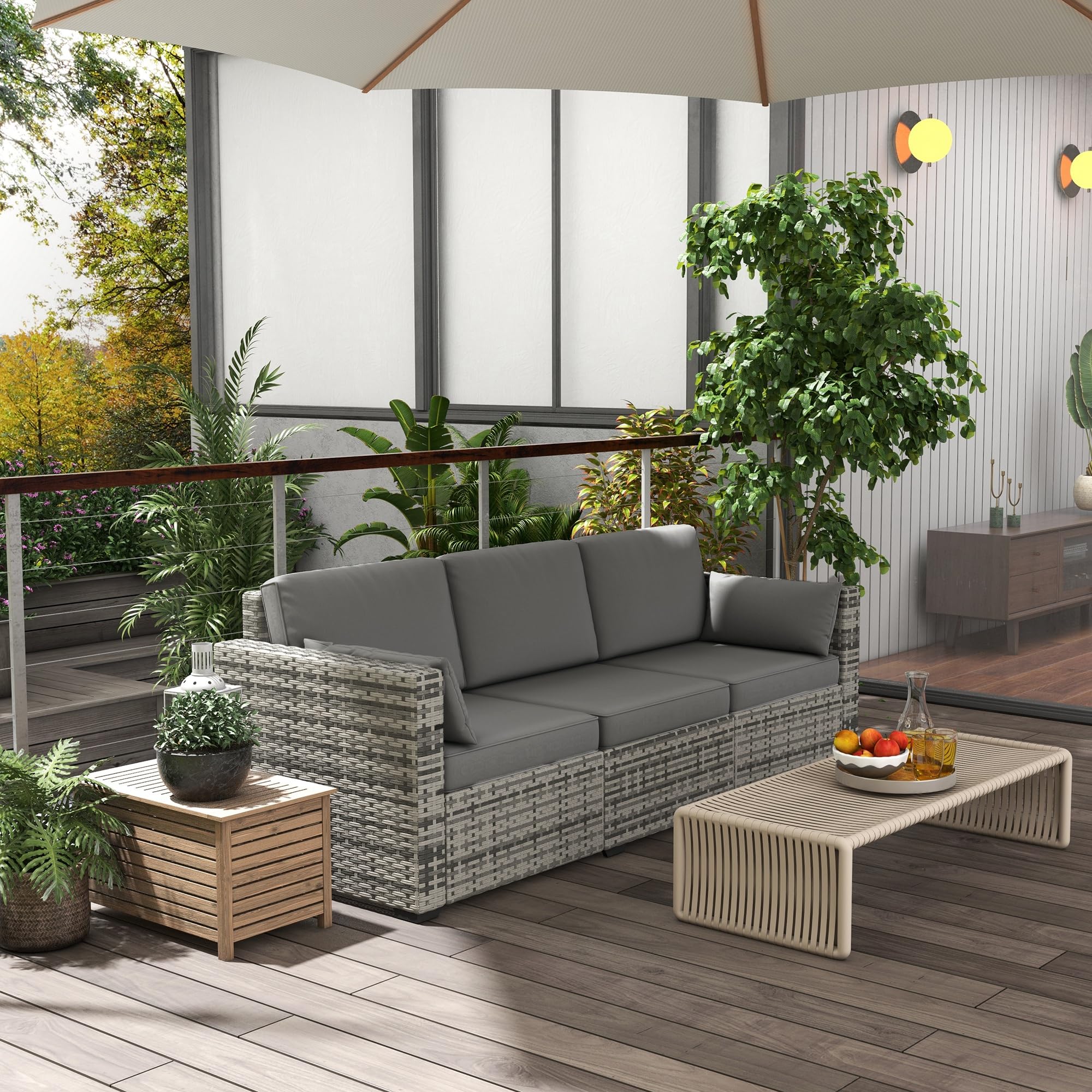 Outsunny Outdoor Sofa