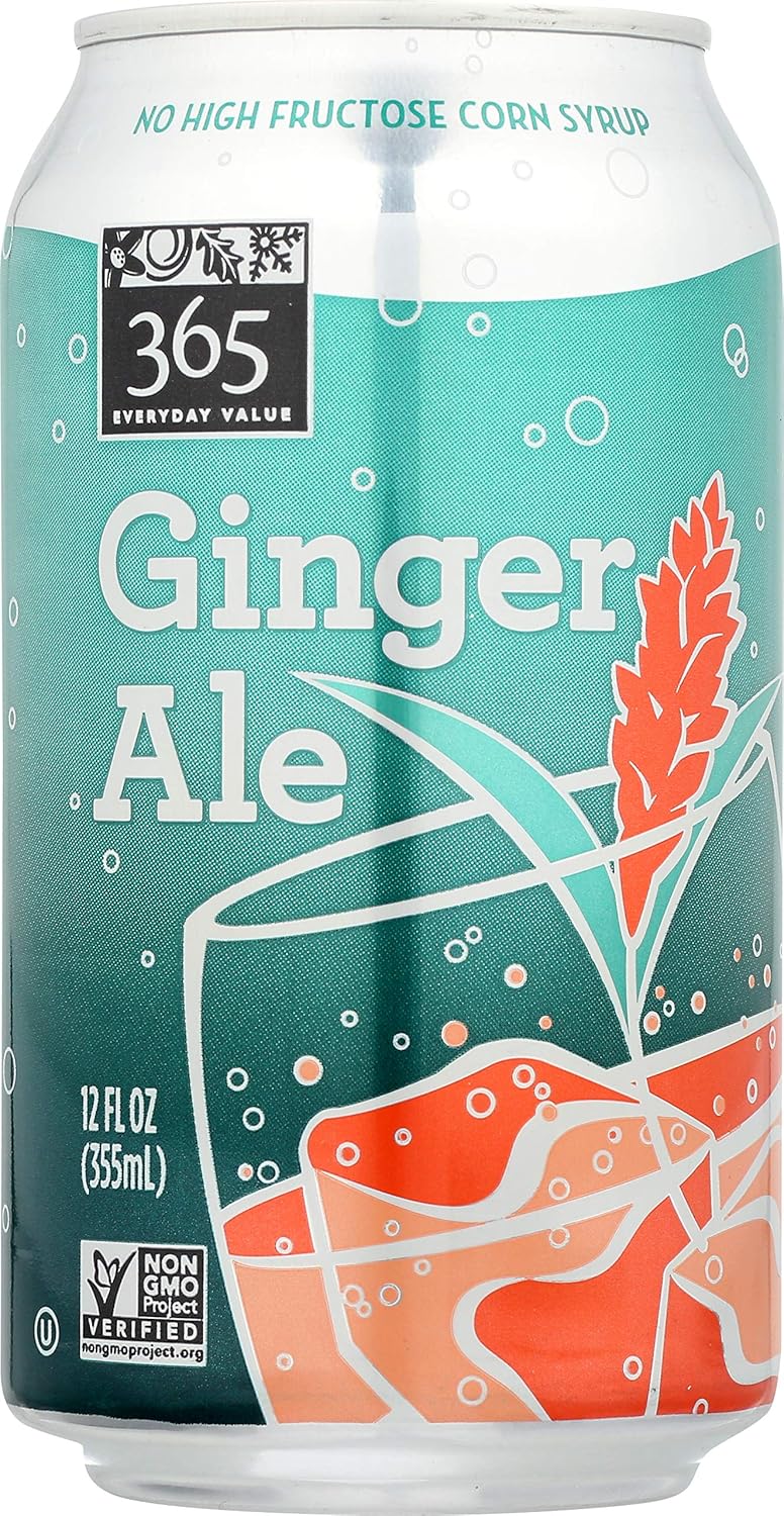 365 Everyday Value, Ginger Ale, 12 fl oz, 6 ct Grocery