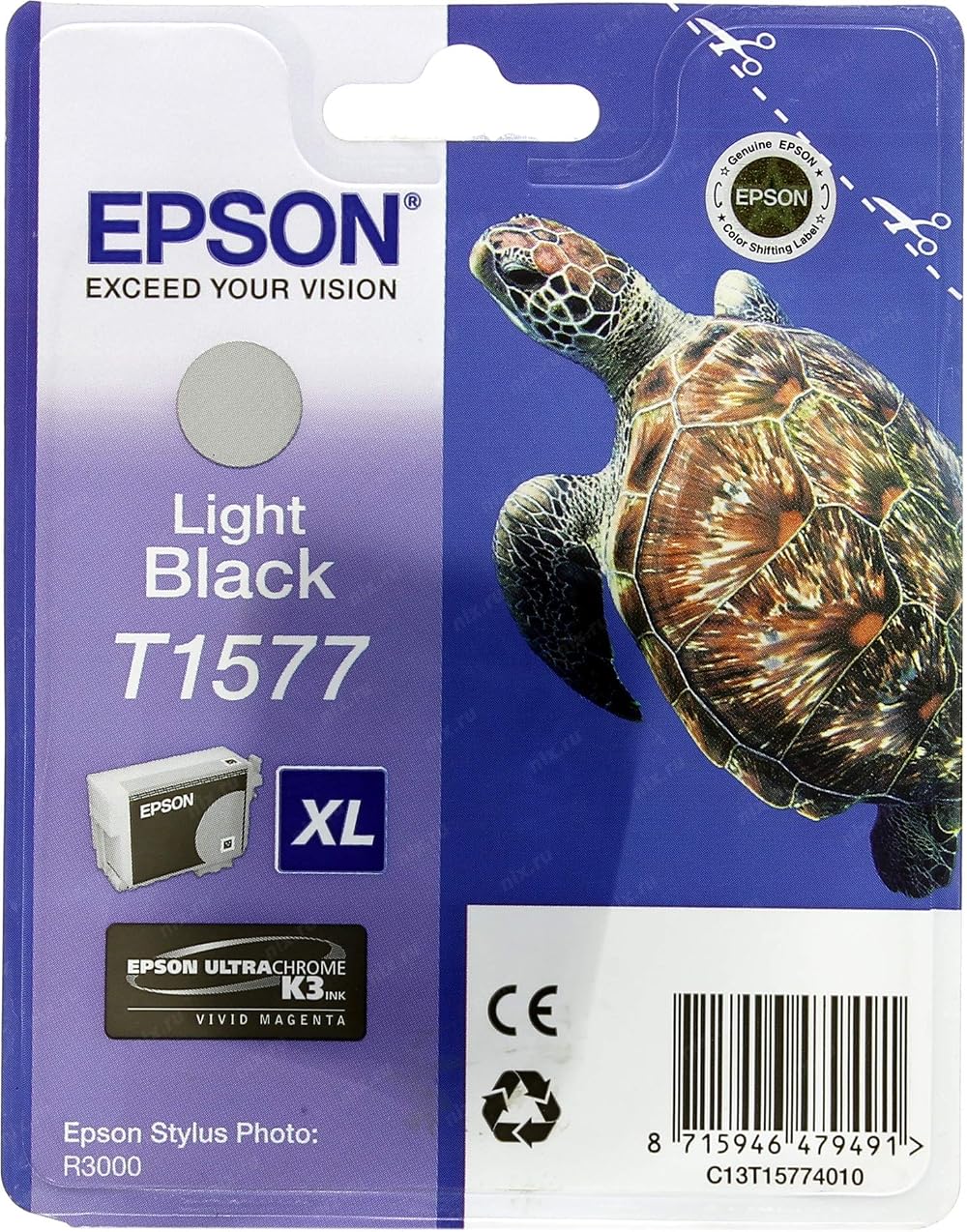 Epson Stylus Photo R3000 Light Black Ink Cartridge