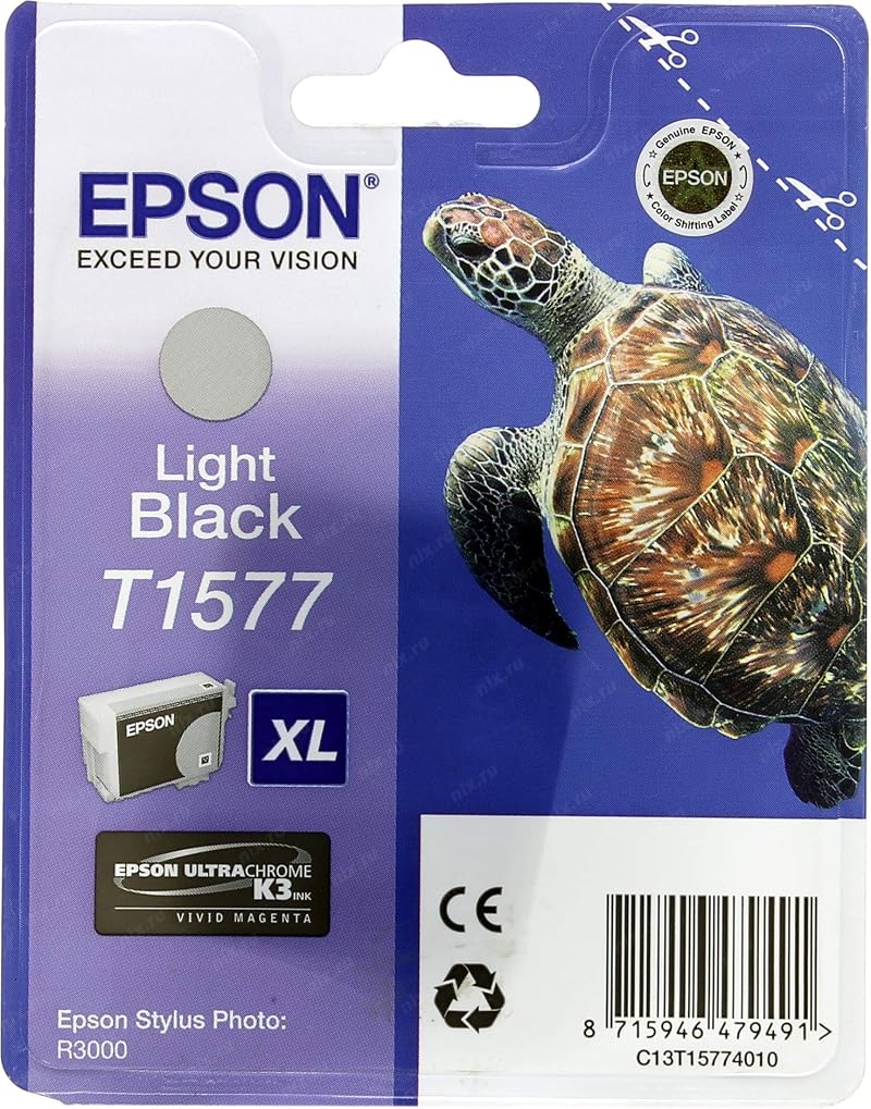 Epson Stylus Photo R3000 Light Black Ink Cartridge