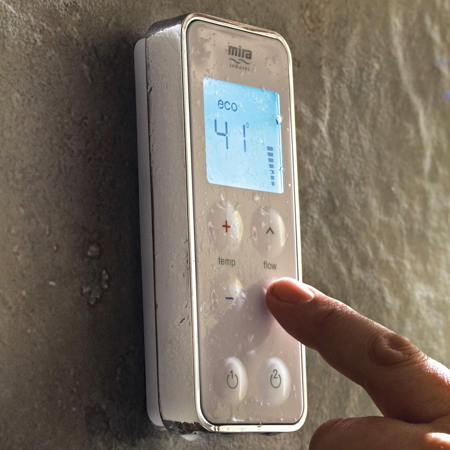 Mira Showers 1 1797 101 Vision Dual Digital Mixer Shower With Ceiling