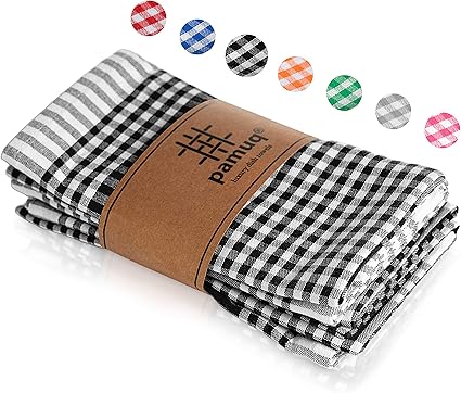 Pamuq Theedoeken Katoen 100 5 Delige Set 45x65cm Hanger Vintage Look Geruit Keukendoeken Theedoeken Katoen Poetsdoek Keukendoeken Amazon Nl