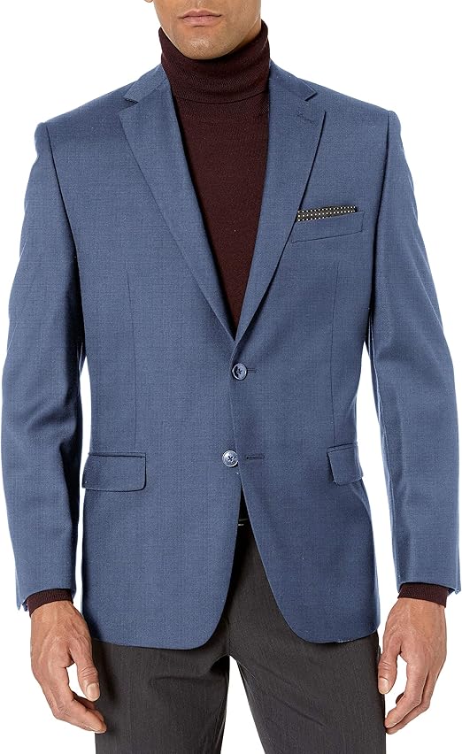 Amazon Co Jp カルバン クライン メンズ モダンフィット 2つボタン サイドベンツ バック スーツ セパレート ジャケット 服 ファッション小物