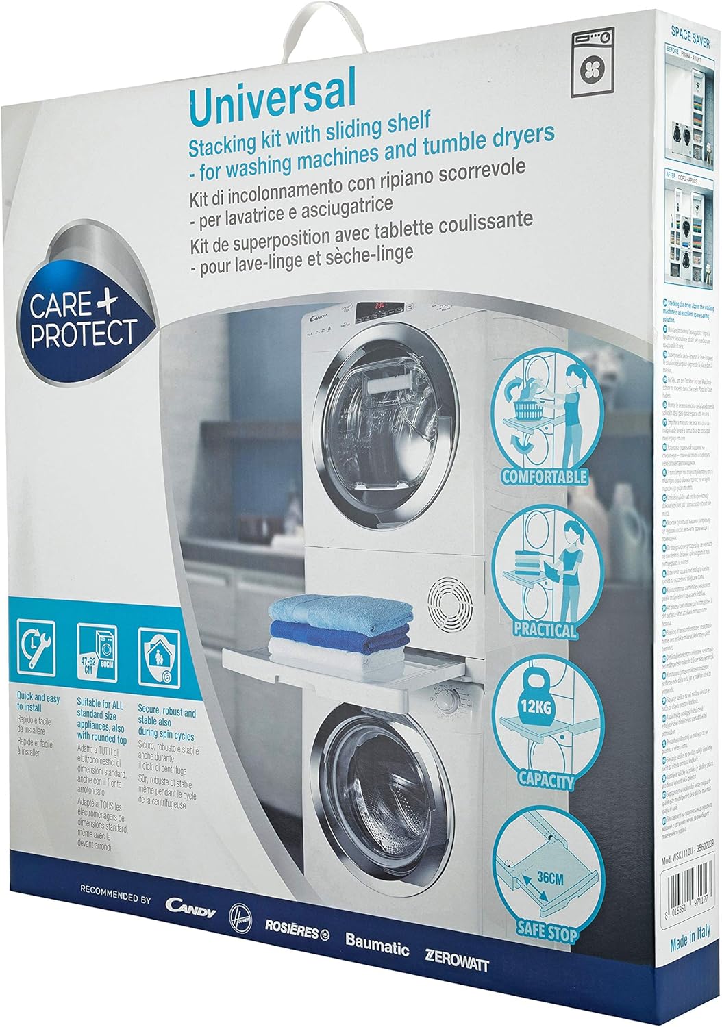 Parts & Accessories Care Protect 35602039 Universal Washer/Tumble Dryer