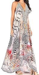 Sakkas 1817 - Lizi Womens Maxi High-low Halter
