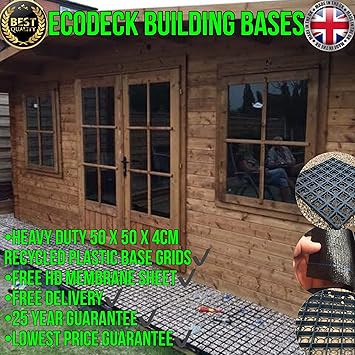 Garden Shed Or Greenhouse Base Eco Friendly Gravel Grids Suits