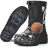 FREE SOLDIER Mens Snow Boots Insulated Waterproof Hiking Winter Shoes Nonslip Outdoor Ankle Cold Weather Boots with Warm Inner
