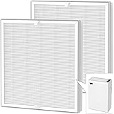 2 Packs E-300L Replacement Filter Compatible with MOOKA and MOOKA Family E-300L Air Cleaner Purifier for Large Room, 3-Stage Filtration System