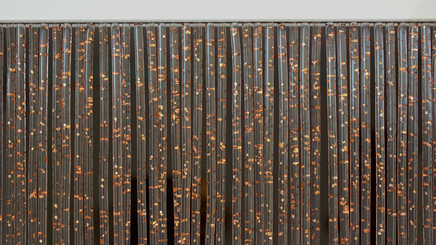 Cirillo Tende Tenda/Moschiera PVC –Modello 21 - Asta in Alluminio - Made in Italy - Misure Standard (95X200 / 100X220 / 120X230 / 130X240 / 150X250) - ( 120X230, Grigio Glitter Argento (2