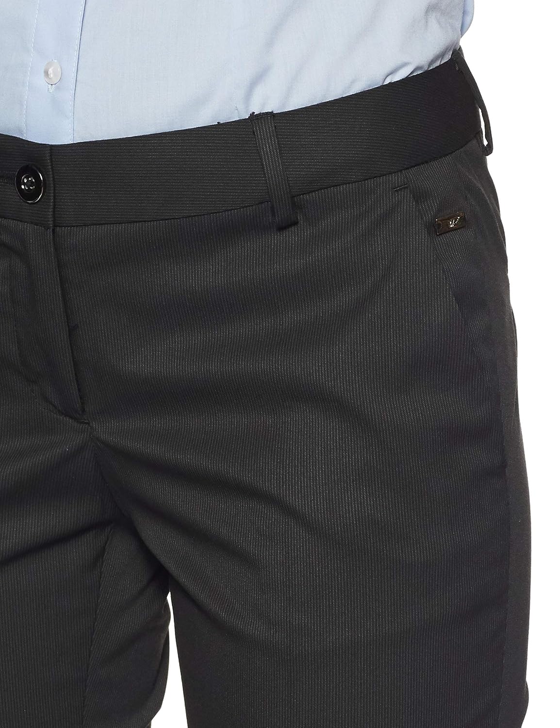 park avenue woman solid trouser suit