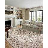 Loloi II Odette Collection ODT-09 Ivory/Multi 5'-3" x 7'-9" Area Rug