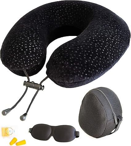 Aeris Travel Neck Pillow Best Airplane Travel Pillow For Sleeping