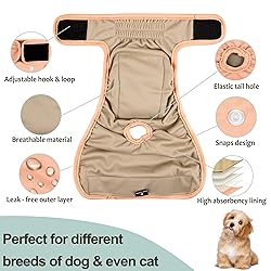 Female Dog Diapers - Premium Reusable Diapers for