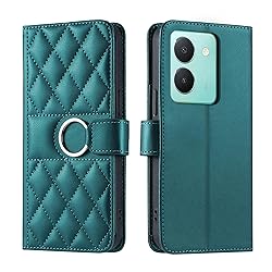 Lucyliy Compatible with vivo Y100i 5G Case Flip PU